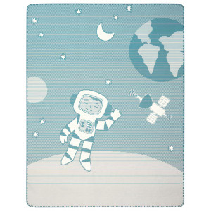 Плед детский Biederlack "Spacekid" 75/100 см.