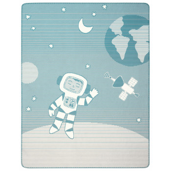 Плед детский Biederlack "Spacekid" 75/100 см.